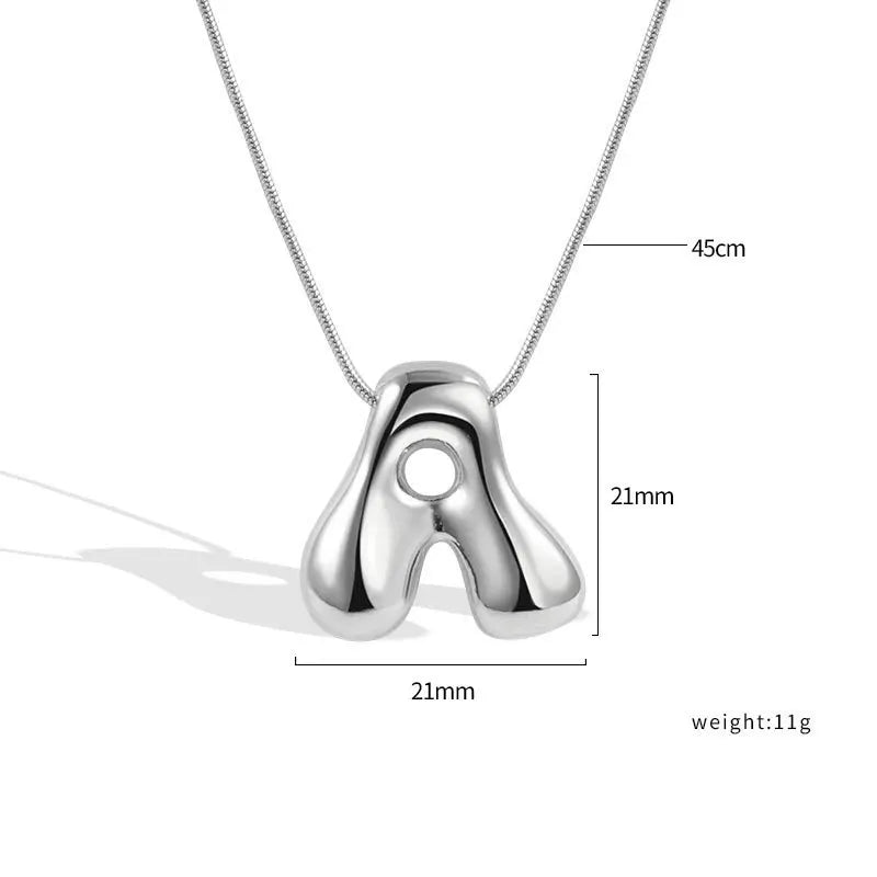 Letters Sterling Silver