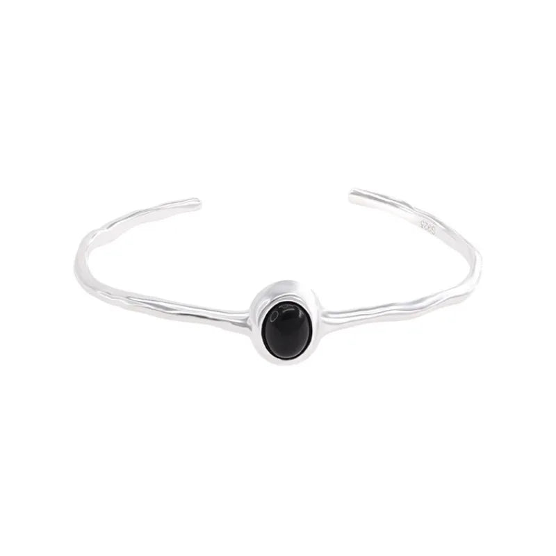 Black Eye Sterling Silver