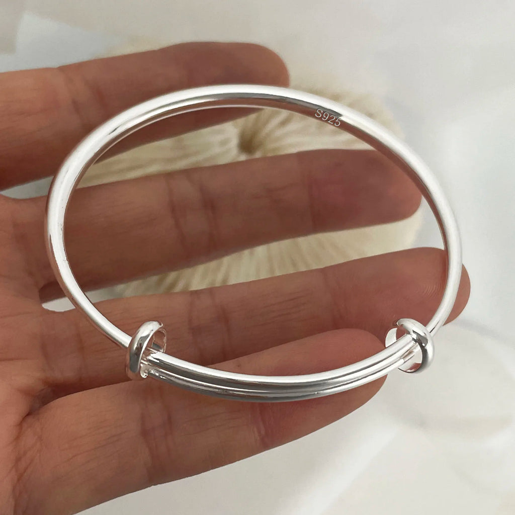 Sexy Sterling Silver Metal Bracelet