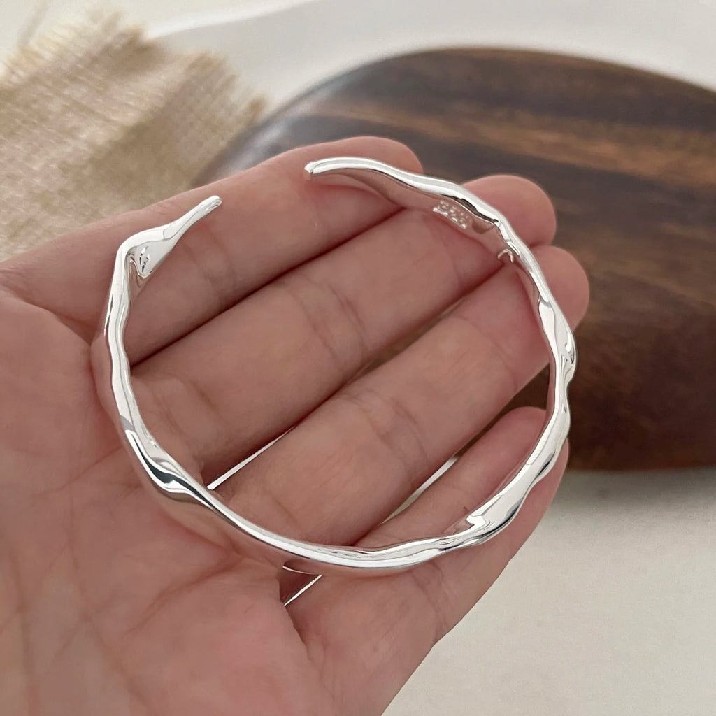 Sexy Sterling Silver Metal Bracelet